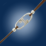 Double Stirrup Cord Bracelet
