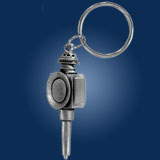 Carriage Lamp Key Ring